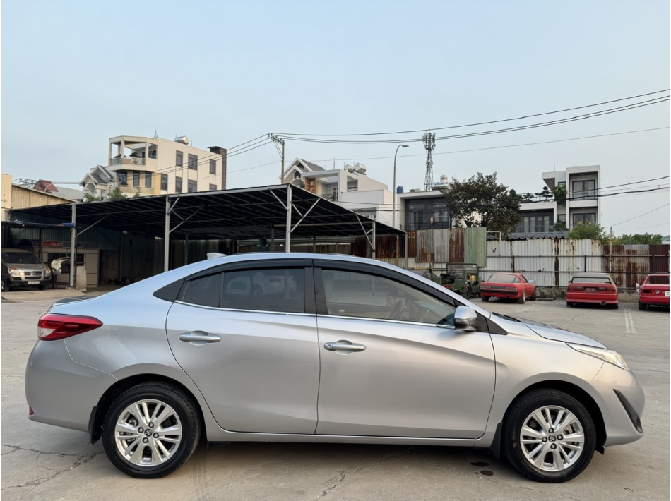 Vios 2018 số tự động form mới, xe zin tuyệt đối bao rút hồ sơ